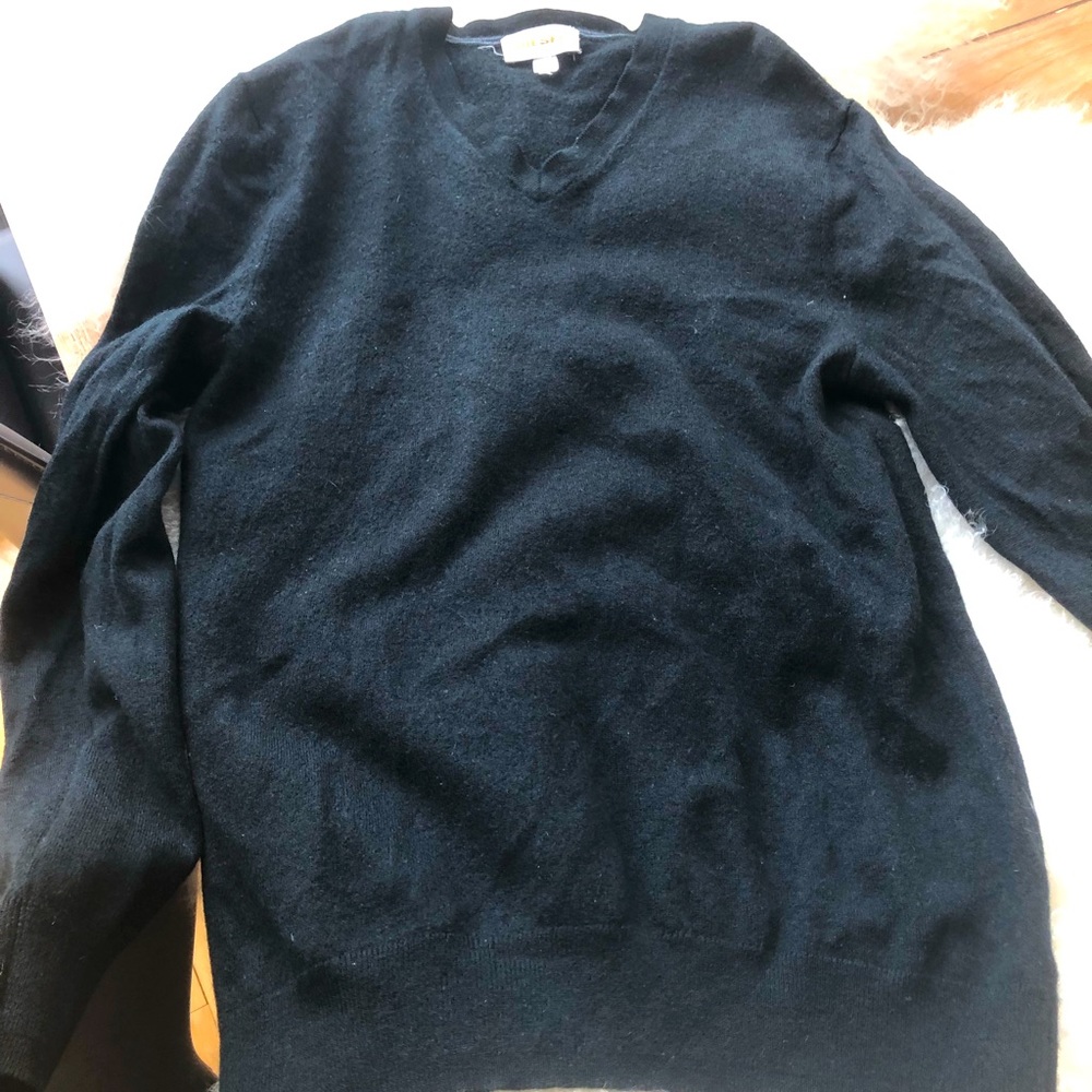 EUC Diesel men’s 100% wool blacked out sweater in size S!!